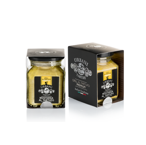 Musztarda z czarną letnią truflą (Tuber Aestivum Vitt.) 90g